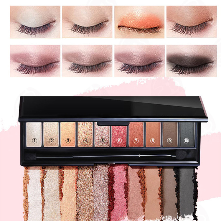 Own Brand Bulk Make Up Pallets Makeup 16 Color EyeShadow Palette Matte Shimmer Nude Glitter Pigmented Eye Shadow