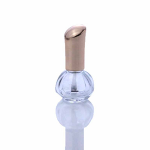 Wholesale Nail Polish Bottle Glass Empty 5ml 10ml  Clear Ball Shaped Diamond Shape Nail Polish Bottles (NGC02)