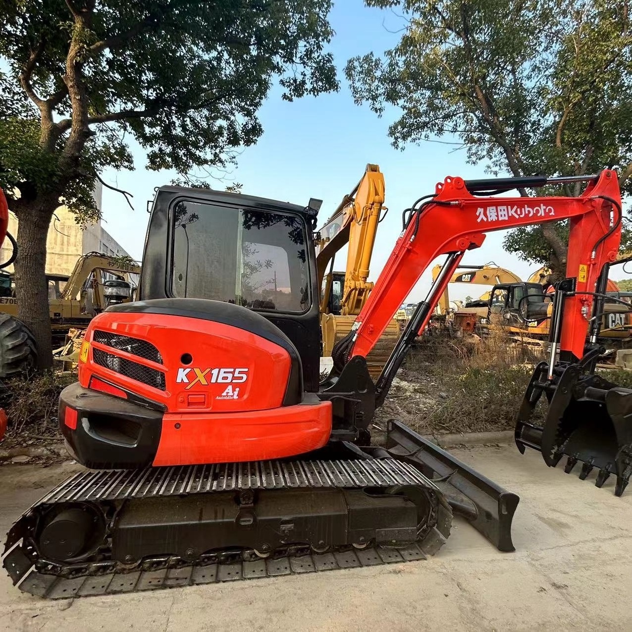 Wonderful quality 95% new  used nearly new Japan  Kubota KX165 excavators with low working hours  U15/U20/kx165  on hot sale