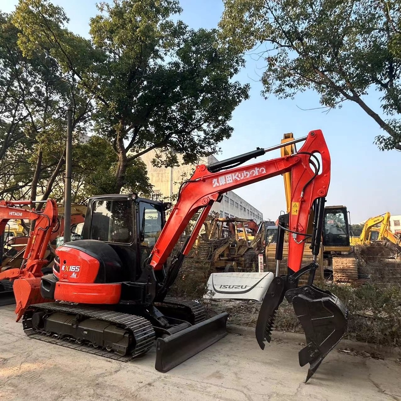 Wonderful quality 95% new  used nearly new Japan  Kubota KX165 excavators with low working hours  U15/U20/kx165  on hot sale