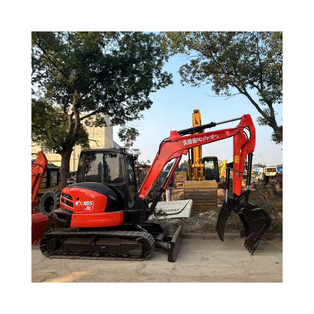 Wonderful quality 95% new  used nearly new Japan  Kubota KX165 excavators with low working hours  U15/U20/kx165  on hot sale