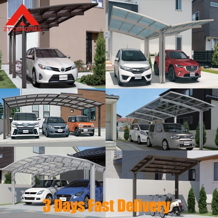 Hot Sale Modern Car Shed Garage Bicycle Shed Motorcycle Shed Carport