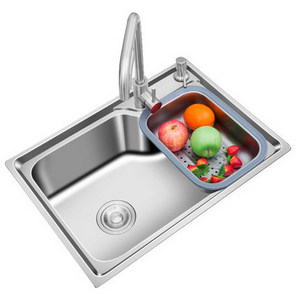 2023 Handmade bowl stainless steel kitchen sink without faucet under mount sink kitchen