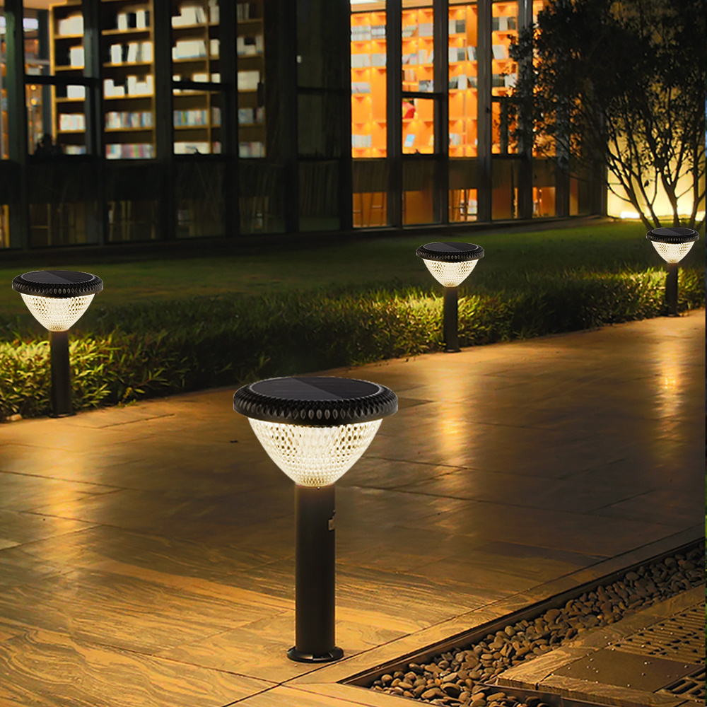 Solar Post Head Light Hot Sell Outdoor Garden Path Lawn Lighting IP65 Waterproof Solar Path Light Lawn Lamp Solar Wall Lamp