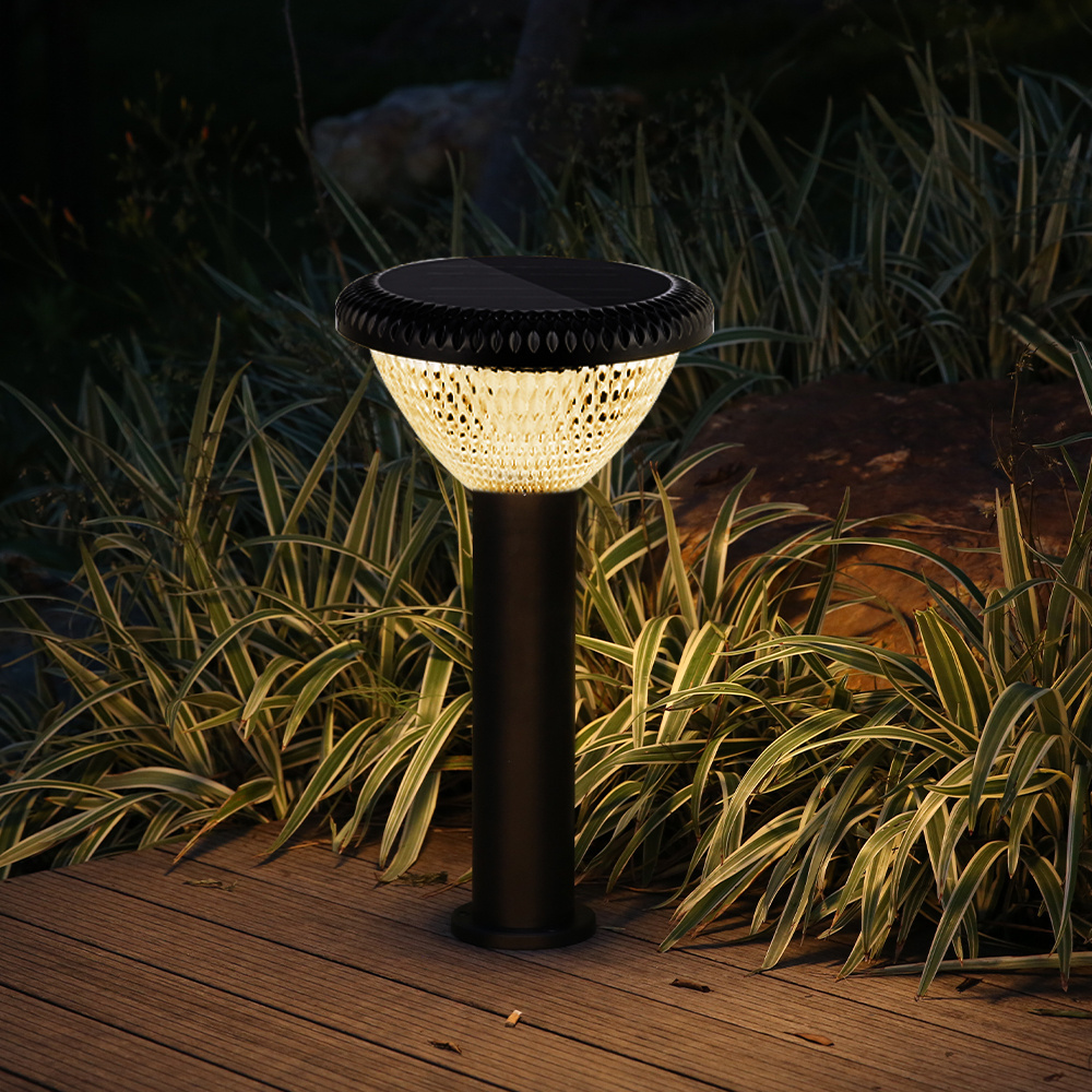 Solar Post Head Light Hot Sell Outdoor Garden Path Lawn Lighting IP65 Waterproof Solar Path Light Lawn Lamp Solar Wall Lamp