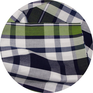 100% cotton yarn dyed check fabric woven plaid fabric manufacturer new design