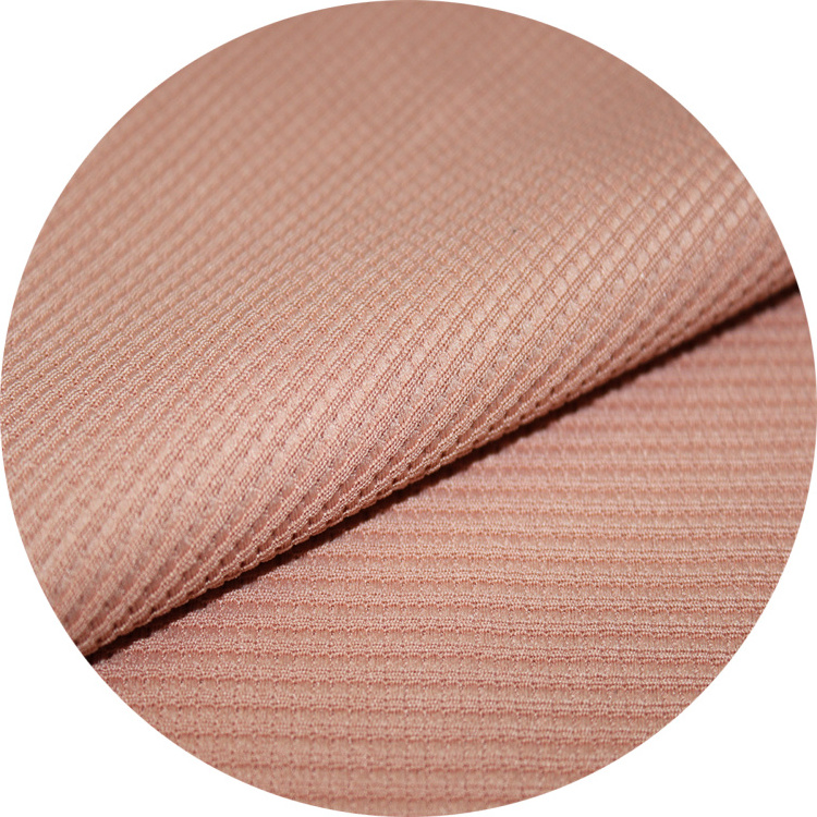 high quality wholesale waffle 100%Polyester Fabric for clothing textile fabrics textile raw material shoe fabric material