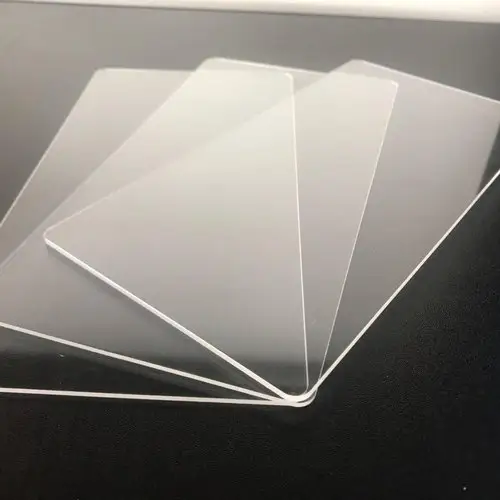 transparent acrylic panels 100mm transparency translucent wavy plastic rubber sheet mica thumb flexible clear plastic