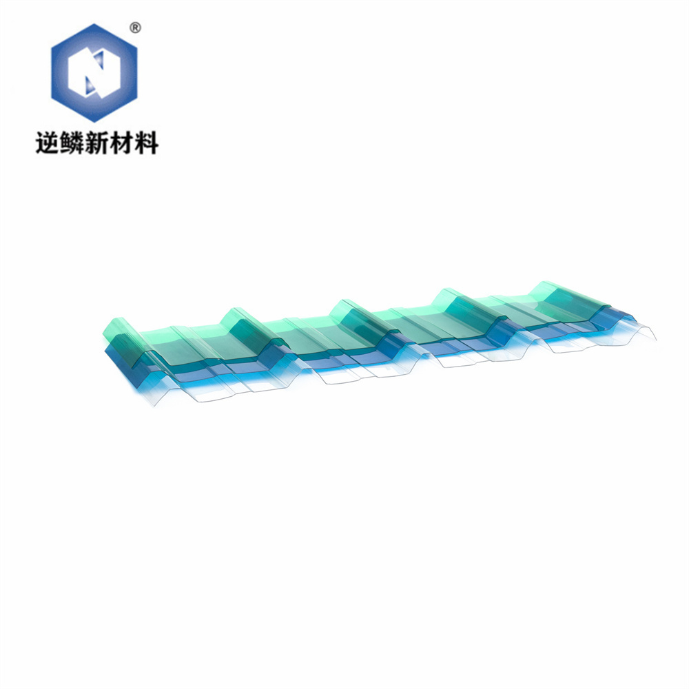 Factory price Waterproof heat insulated plastic polycarbonate shingles corrugated roofing sheet