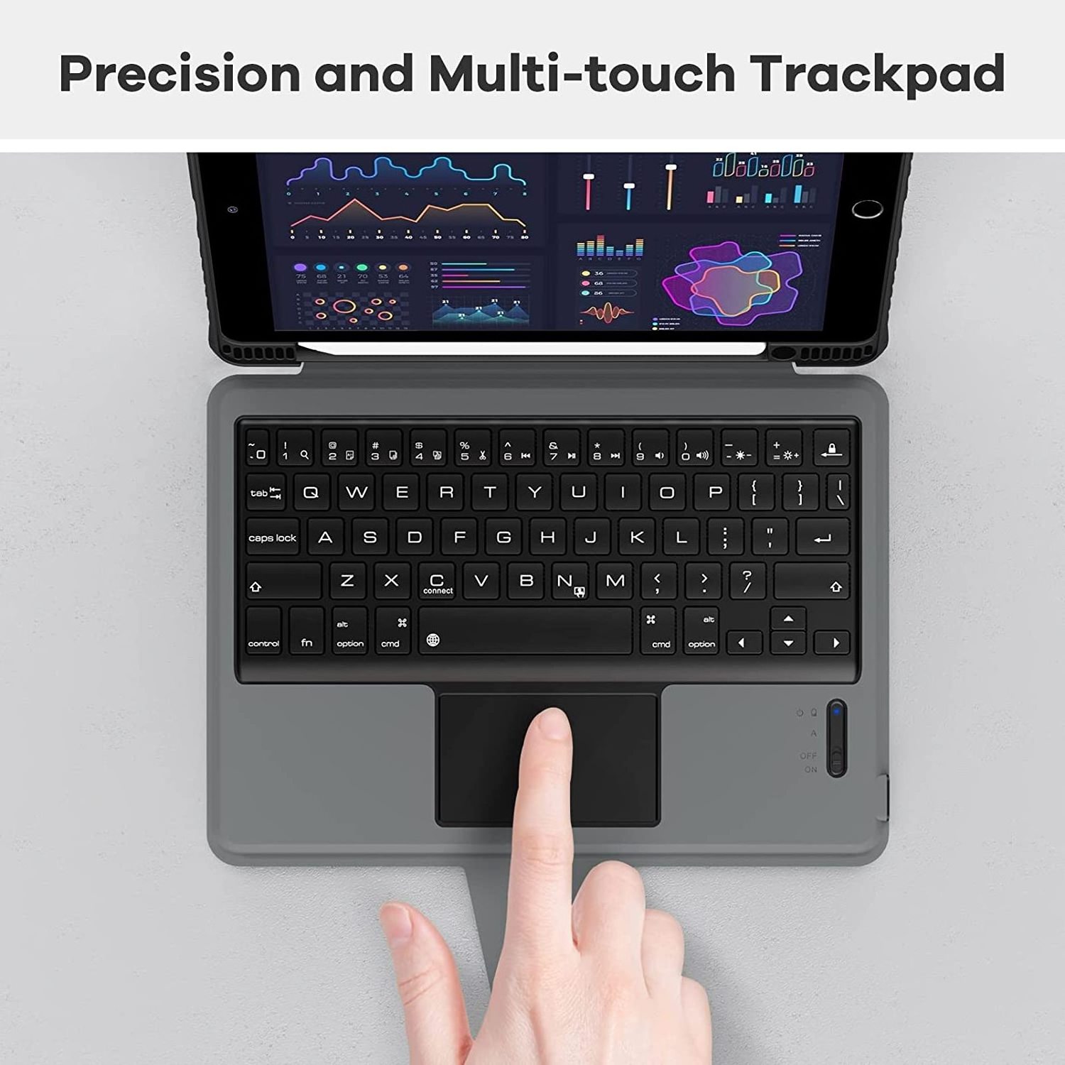 Nillkin Keyboard Case with pencil holder For iPad Pro 11 Inch 10.2 inch for iPad 9th generation case with keyboard tablet case