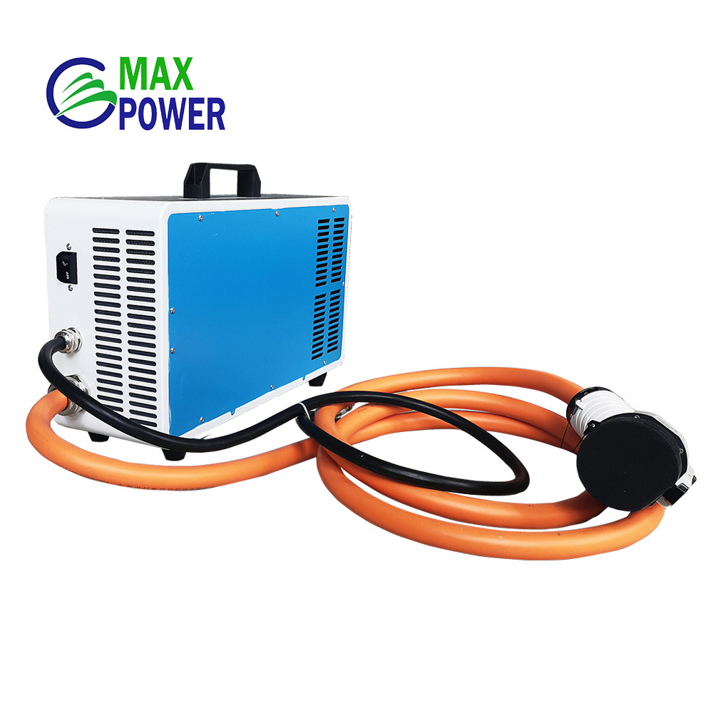 New Product 20a Electric Vehicle Charger Pile GB/T 7kw Portable Mobile Fast Dc Ev Charging Station