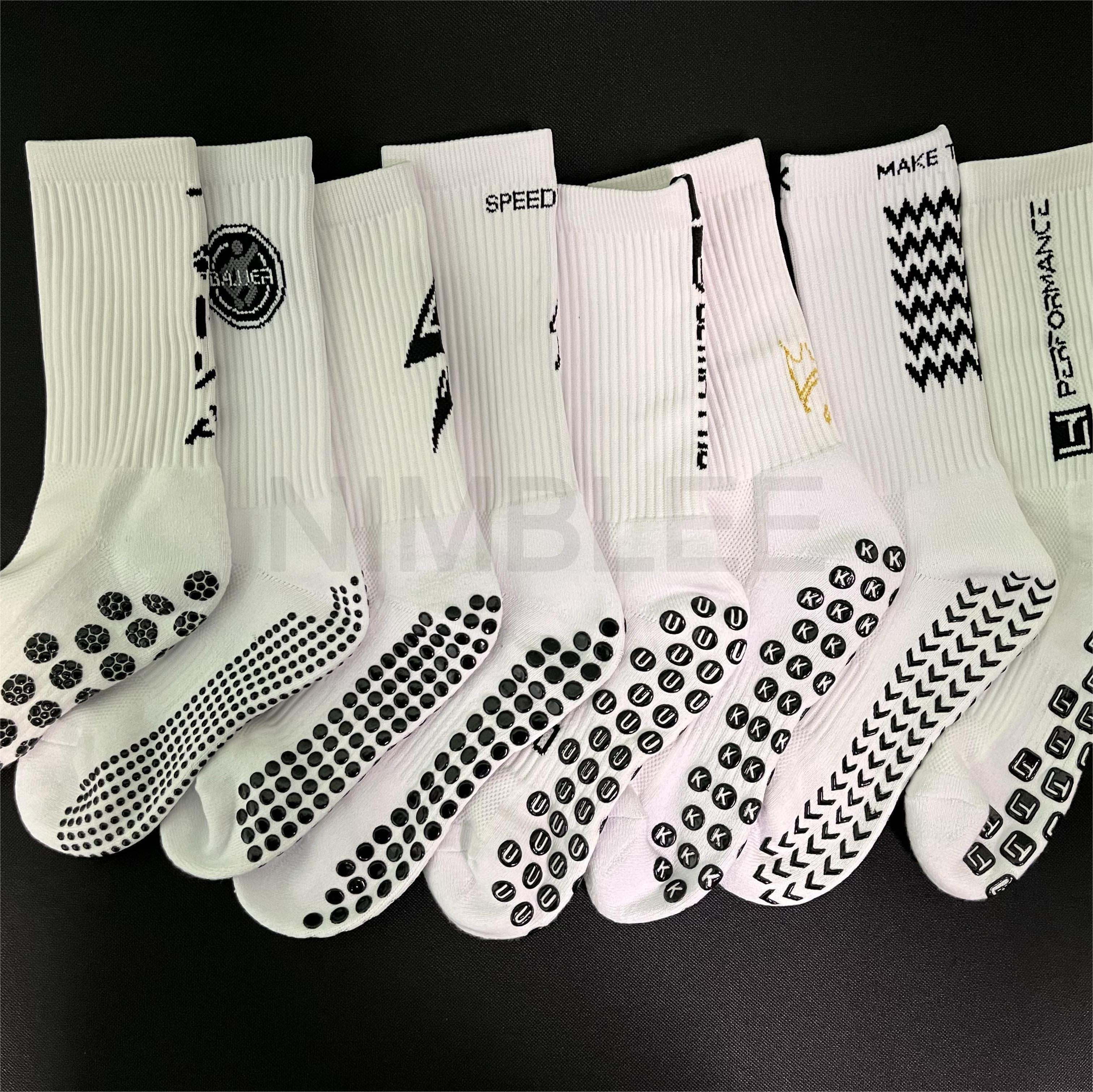 Free samples High quality Anti Slip Sock Non Slip Soccer Sport Football Sports Grip anti-slip soccer socks For Men