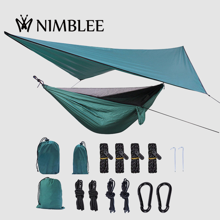 outdoor hiking Ultralight single double 2 man Camping Hammock camping hammock tent