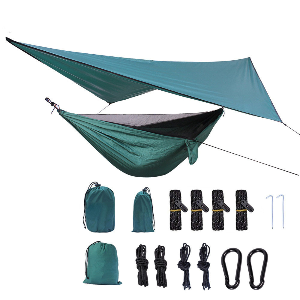 outdoor hiking Ultralight single double 2 man Camping Hammock camping hammock tent