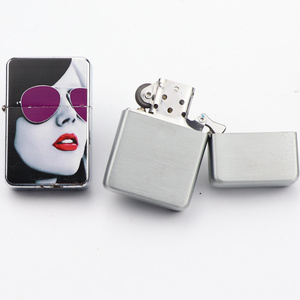 Custom Logo Classic Souvenirs Lighter Clipper Windproof Cigar Cigarette Smoking Accessories Lighters