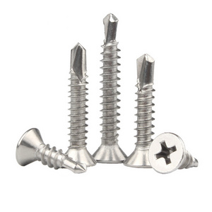 Stainless Steel M4.2 M4.8 Roof Self-drilling Screws Phillips Countersunk Head Self Drilling Screw