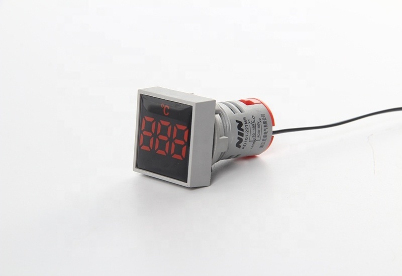 22mm AD101-22TMS hot sale professional electronic thermometer digital display temperature meter with indicator light