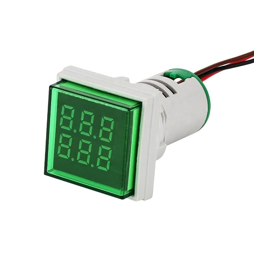 NIN green square digital electric panel meter counter