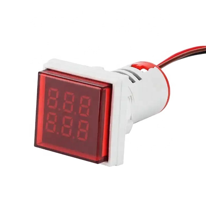 NIN red square digital counter meter electrical counter meter