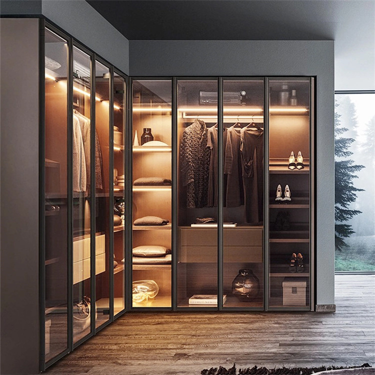 Stainless Steel Freestanding Wardrobe Closet And Metal Wardrobe