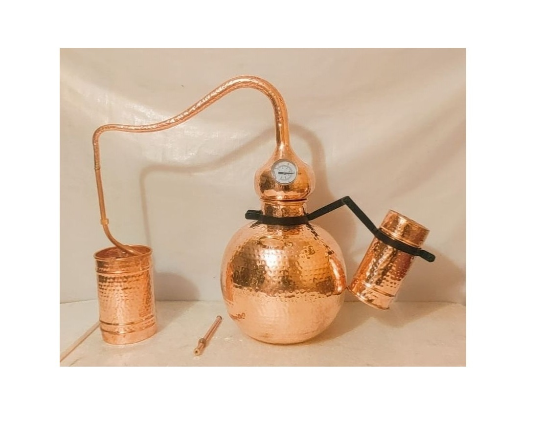 5L Pot still Alcohol Home Distillation Mini distiller Whiskey Vodka Gin Liquor 5L Copper Distiller