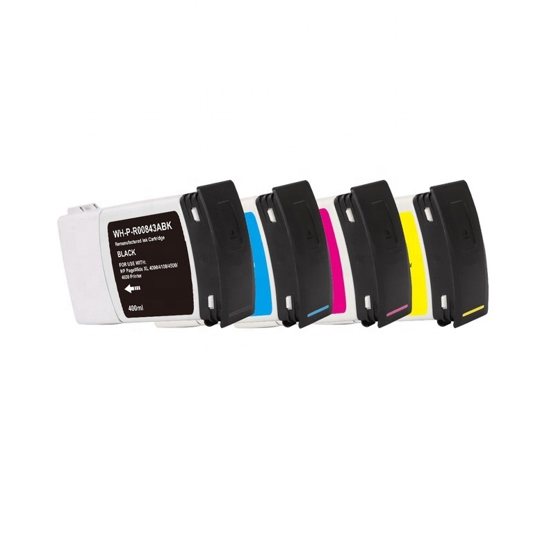 400ml Remanufactured HP843 C HP843C Ink Cartridge 843C Inkjet For HP 843 PageWide XL 4000 4100 4500 4600 5000 5100 6000 Printer