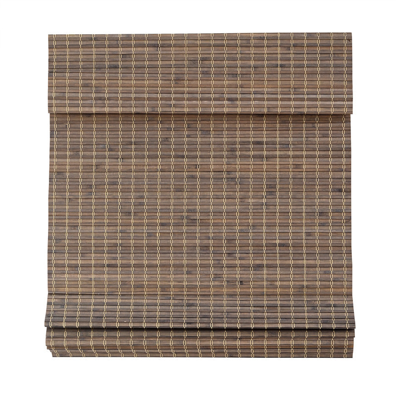 Natural Bamboo Roller Blind,Cordless Curtains Blackout Bamboo Blind