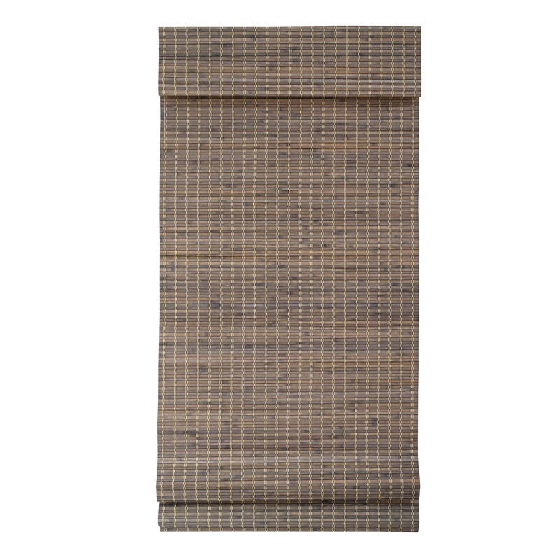 Natural Bamboo Roller Blind,Cordless Curtains Blackout Bamboo Blind