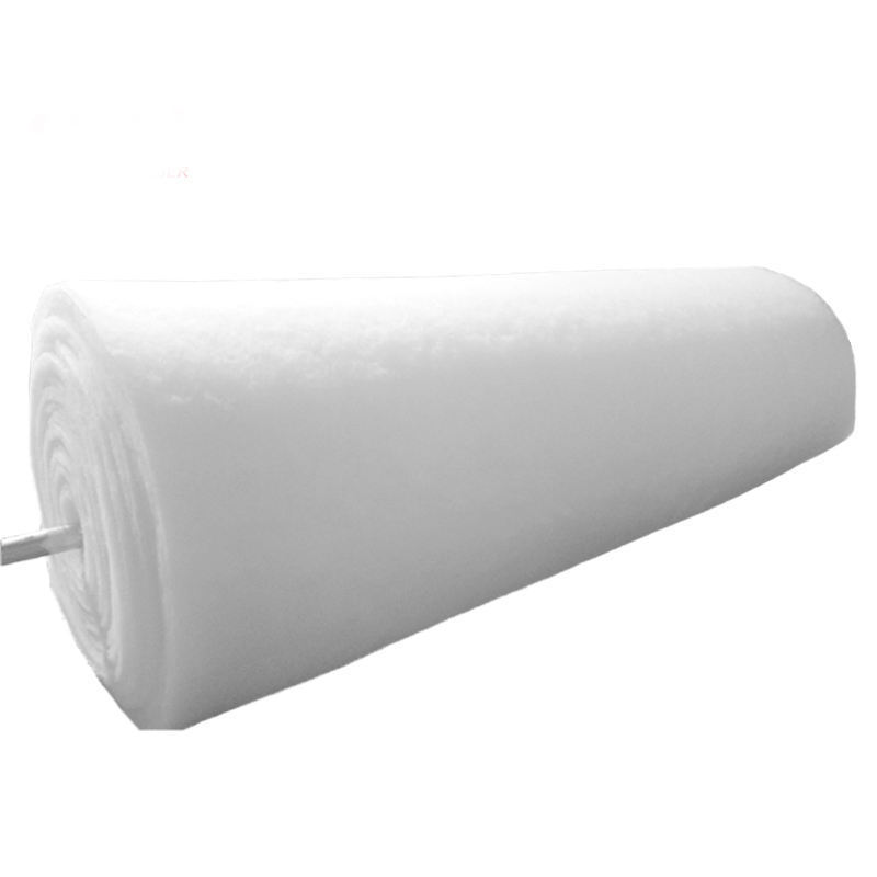 Recycled polyester wadding carded cotton filled batting wadding for soft comforter