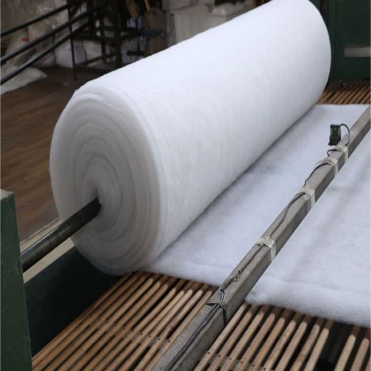 Wholesale Thermal Insulation White Color Quilt Batting Fiber Polyester Wadding Roll