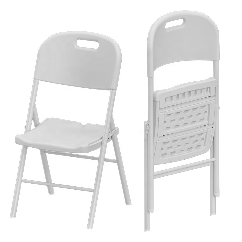 Hot Sale 47*51*88cm  Folding Chair Computer Training Conference Dining Chair Office Plastic Chair