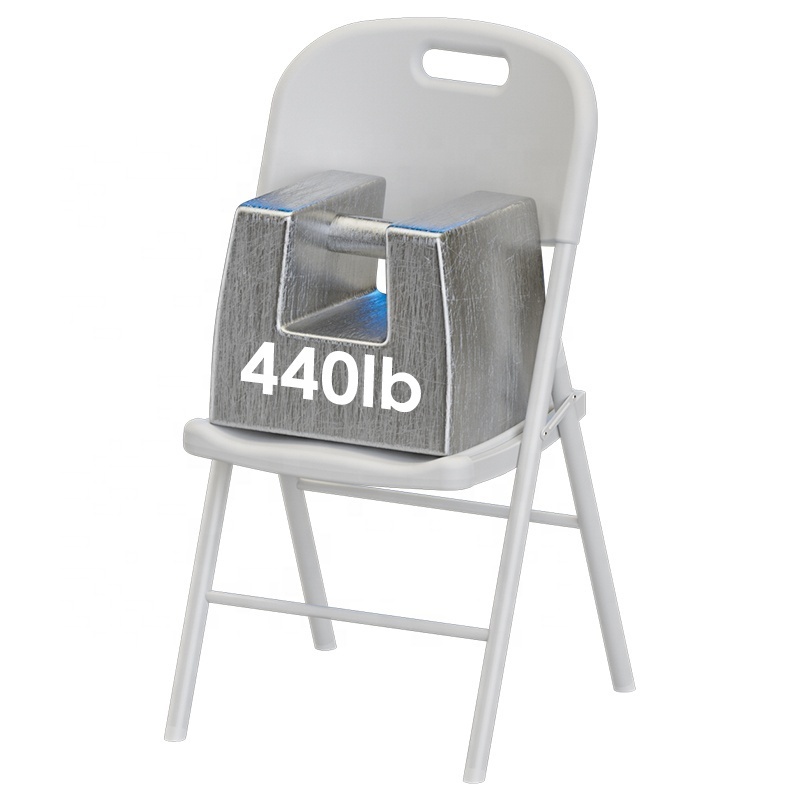 Hot Sale 47*51*88cm  Folding Chair Computer Training Conference Dining Chair Office Plastic Chair