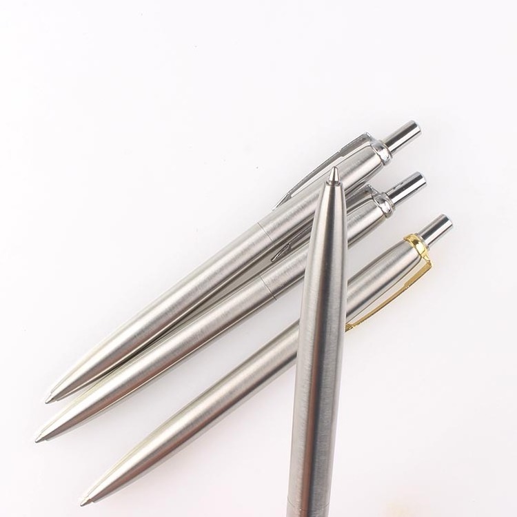 Hot Sale Promotion Ballpoint Parker Pen With Custom Logo Metal Student Office