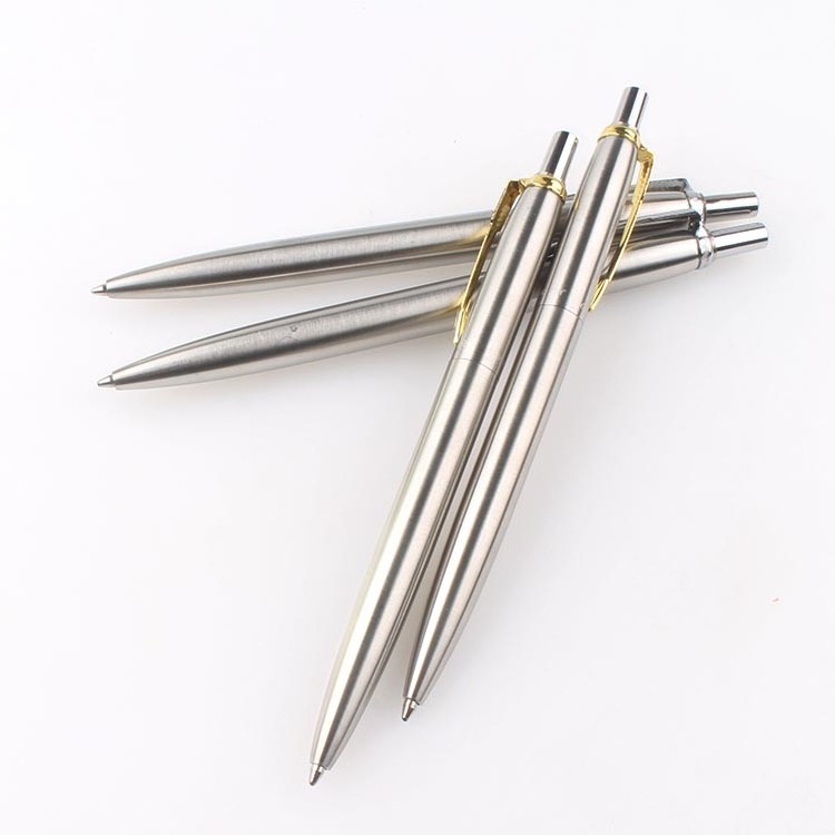 Hot Sale Promotion Ballpoint Parker Pen With Custom Logo Metal Student Office