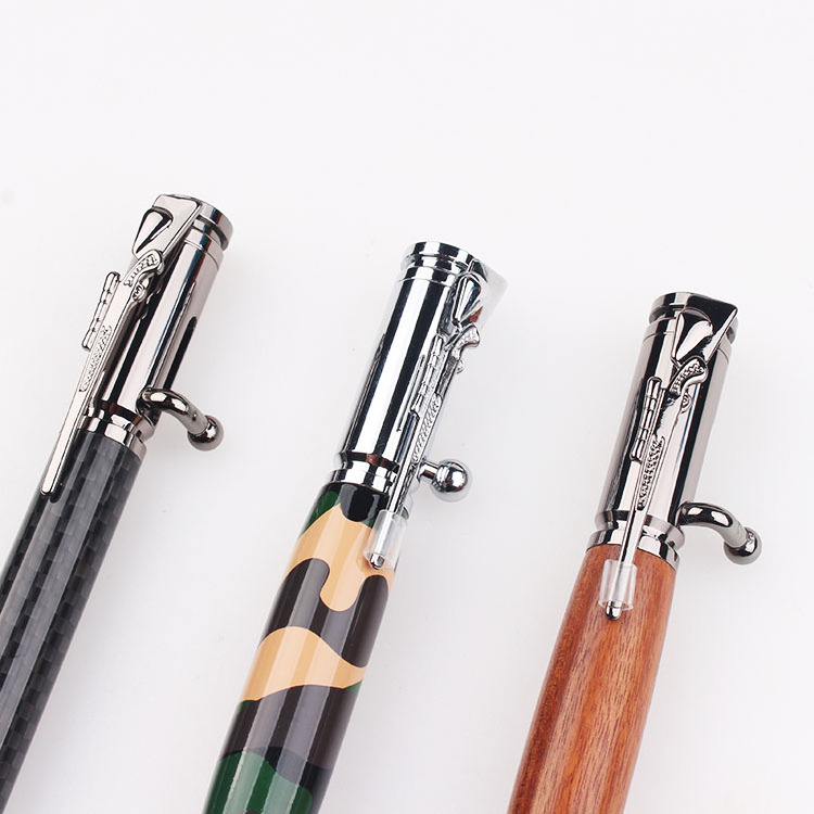 Manufacturer Bolt Action Metal Bullet Gun Tactical Pen For Souvenir With Cheap Price Ball Point Ballpoint