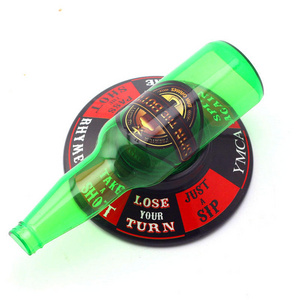 Turntable Toys Spin the bottle Roulette Drinking Game for Adult Bar Spinner Fun Party Drinking Game