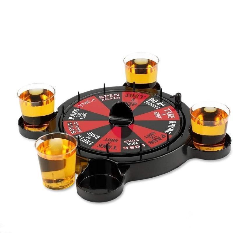 Roulette Shots Drinking Games Set For Adults Party With Glass Shots Best Fun Casino Night