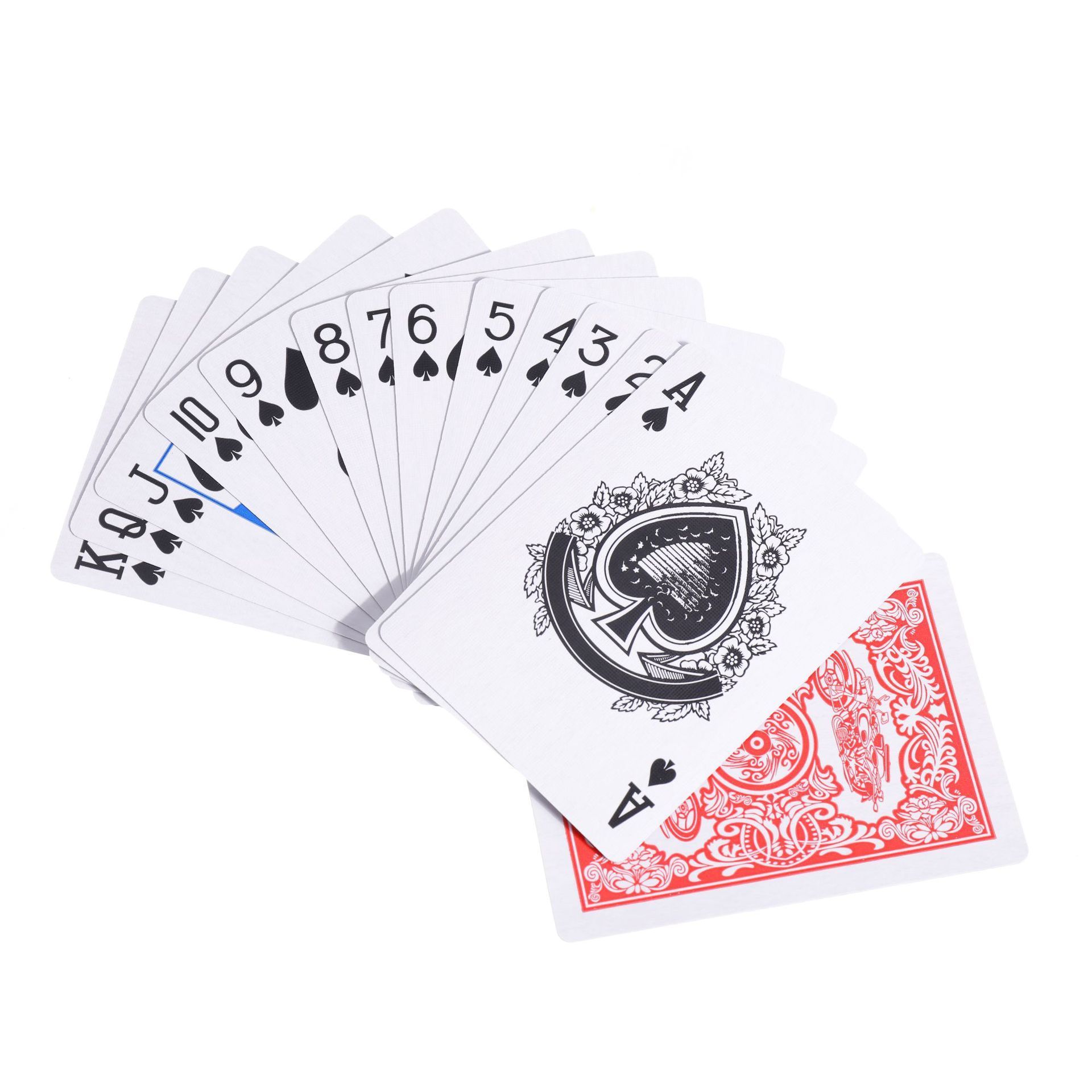 Board Cards 866 Table Paper Poker Game Accept Logo Colorful Printing Paper Playing Cards