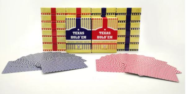 exas Hold'em 100% PVC Plastic playing card Family game poker cards Waterproof poker for Board games