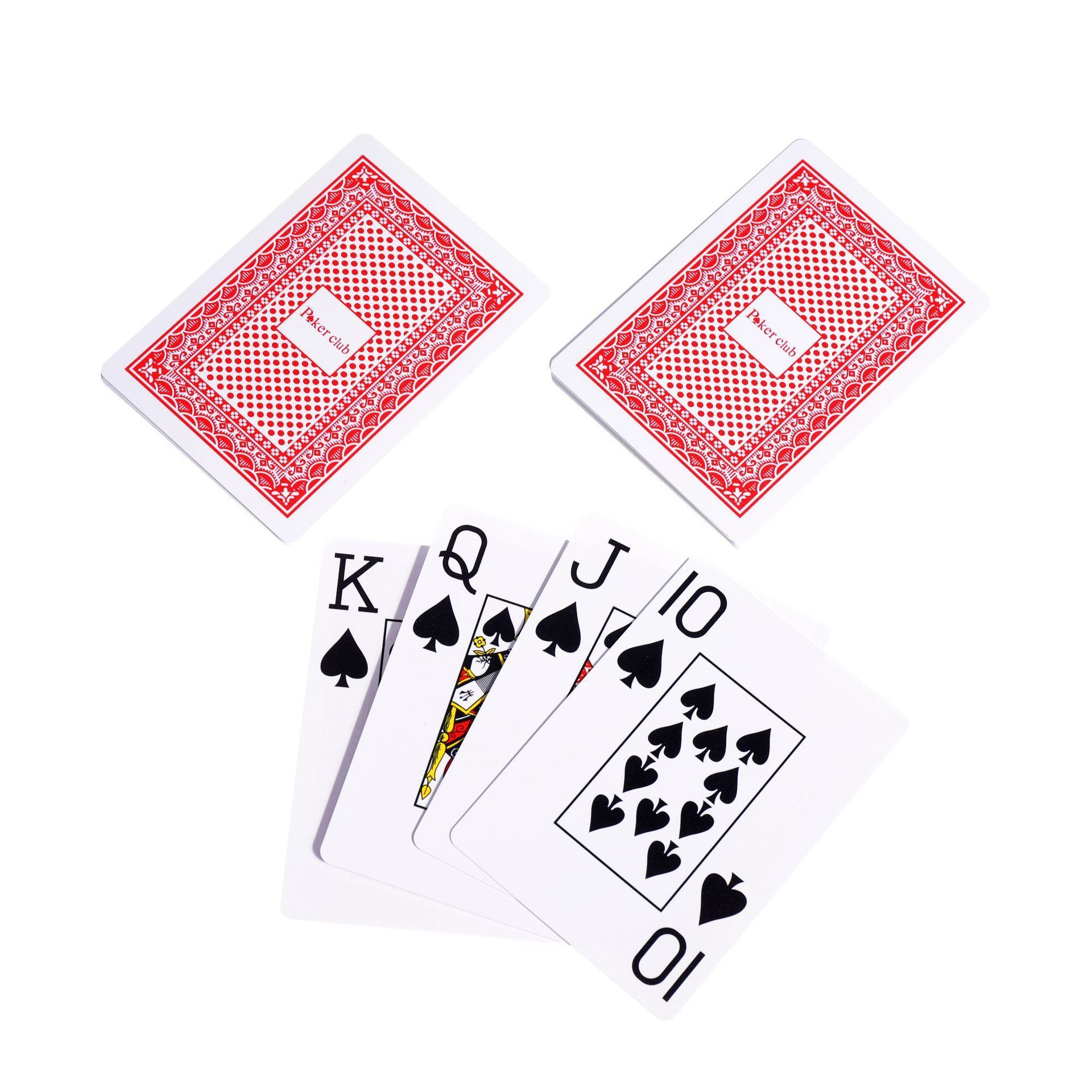 Waterproof Colorful PVC Club Playing Cards Table Poker Plastic Fun Playing Cards