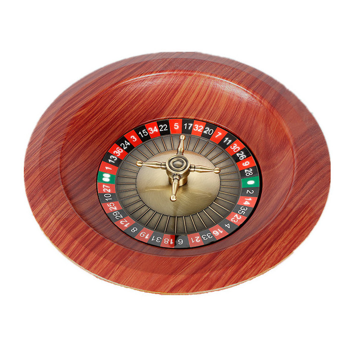 12 Inch Drinking Roulette Game Wooden Lucky Roulette Russian Entertainment Roulette