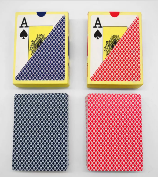 exas Hold'em 100% PVC Plastic playing card Family game poker cards Waterproof poker for Board games