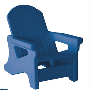 All weather Resistant HDPE plastic Adirondack Chair, Lounge Chair outdoor using