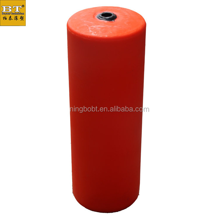 Long service life plastic buoy floating barrier for aquaculture/water trash recycling