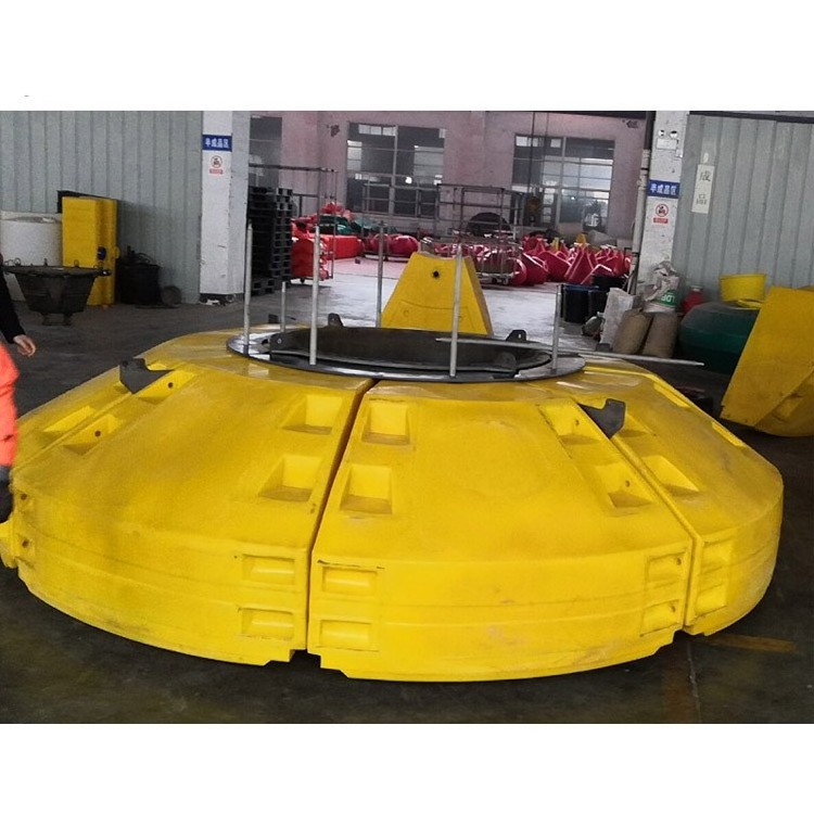 Steel structure 5 ton big buoyancy offshore vessel mooring buoy