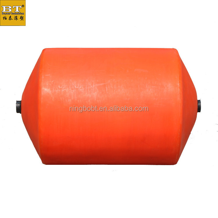 Long service life plastic buoy floating barrier for aquaculture/water trash recycling