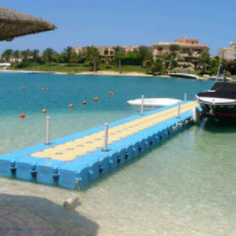 Multi purpose marina plastic pontoon cube floating dock surf the waves floating bridge for walking platform