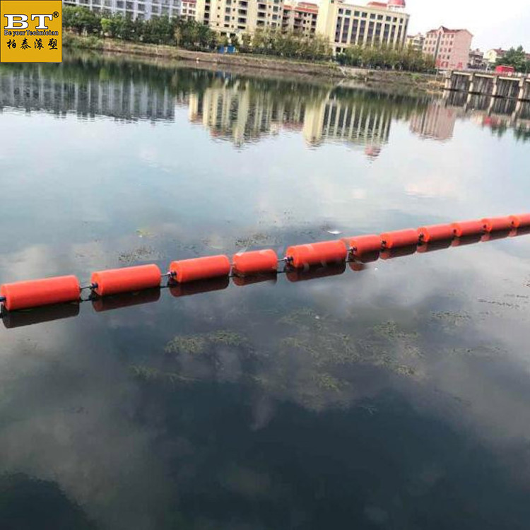 LDPE and EPS Foam Filled Waterway Buoy Marine Floating Barrier Buoy Cylinder Floating Buoy