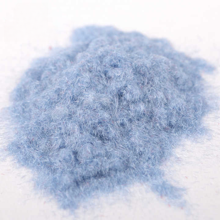 Flocking Powder Micro Fiber 100% Nylon 66 Flock Bright 3dx0.8-1.0mm For Flock Toy Arts Color