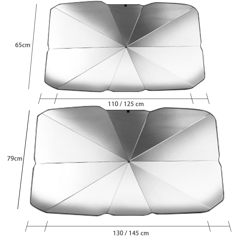 Car Window Windshield Sunshade Umbrella,Foldable Car Sun Umbrella Block Heat UV for Sun Protection